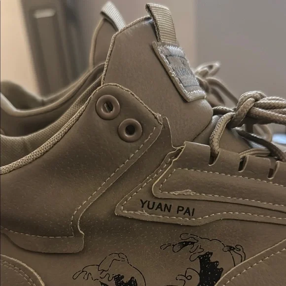 Men's Tan High Top Sneakers ‼️ BRAND NEW‼️ Brand - Social Man - Picture 9 of 16